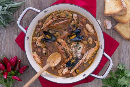 Cacciucco uit Livorno