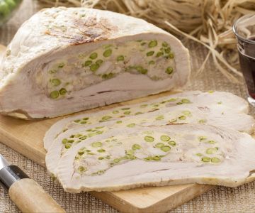 Gevulde kalfsborst op z'n Genuees