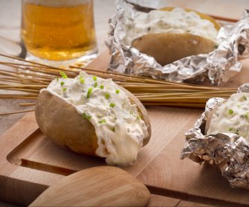 Beierse gepofte aardappelen