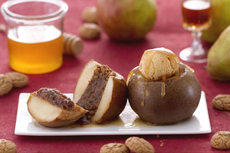 Perziken met Amaretto