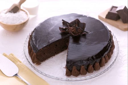 Heerlijke chocoladetaart