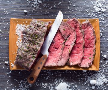 Roast beef in zoutkorst