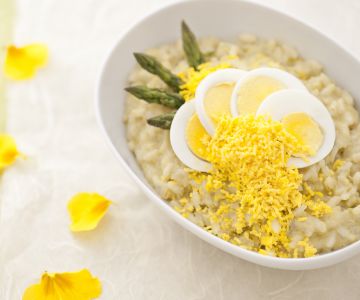 Mimosa risotto