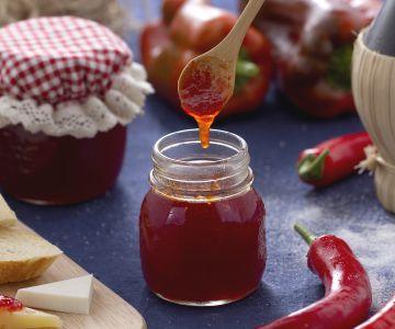 Pittige Paprikajam