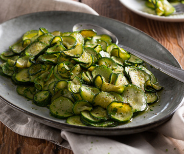 Gestoofde courgettes