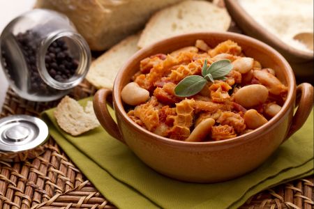 Pensbuik op Milanese Wijze (Busecca)