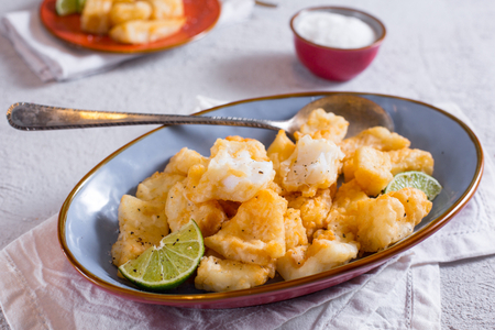 Gefrituurde Kabeljauw