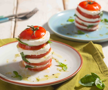 Caprese verrukkelijk met oreganosaus