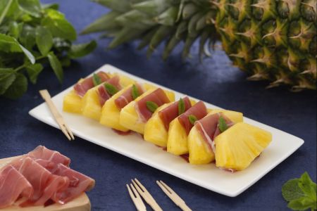 Ham en Ananas