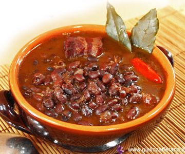 Mexicaanse zwarte bonensoep