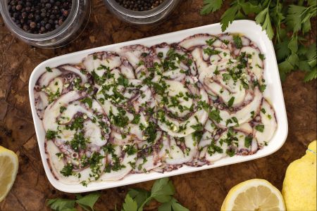 Octopus Carpaccio