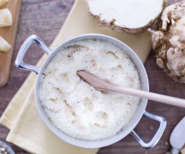 Selderijwortelpuree met room