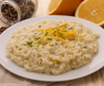 Sinaasappelrisotto