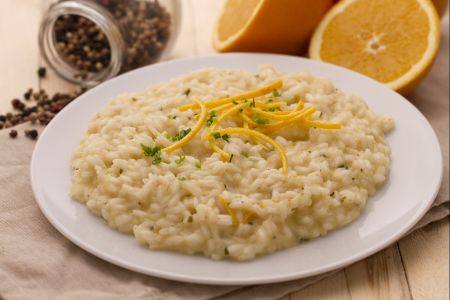 Sinaasappelrisotto