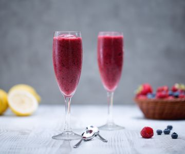 Rood fruit sorbet