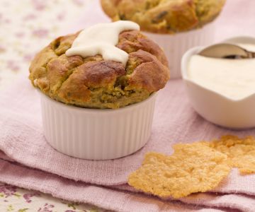 Artisjoktaartjes met Parmezaanse saus