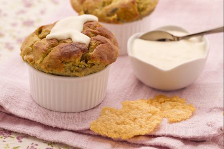 Artisjoktaartjes met Parmezaanse saus