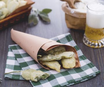 Gefrituurde salie in beslag