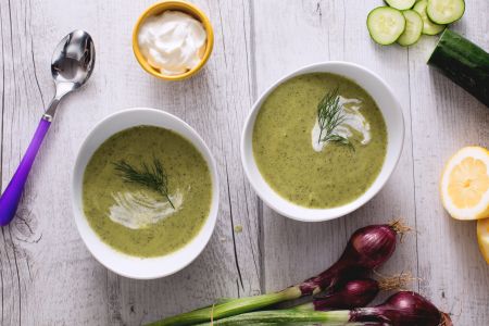 Komkommeryoghurtsoep