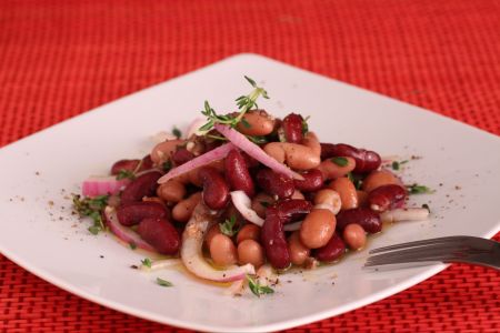 Romeinse bonensalade