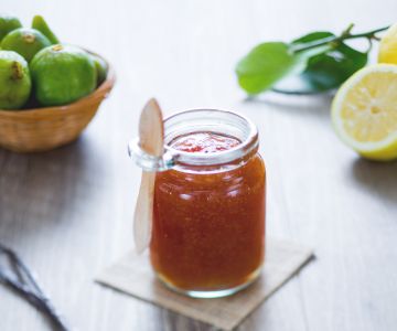 Vijgen en vanille confituur