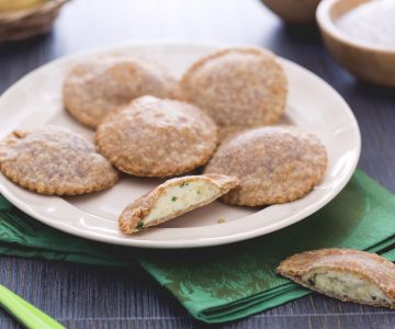 Aardappel- en ricotta-tirtlan