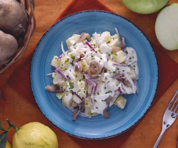 Gerookte haringsalade