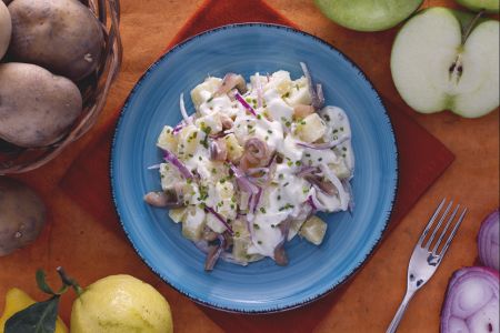 Gerookte haringsalade