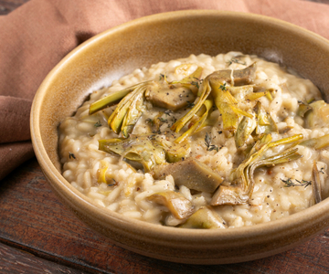 Risotto met artisjokken