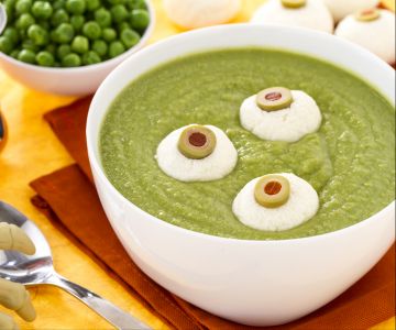 Halloween Pompoensoep met Ogen