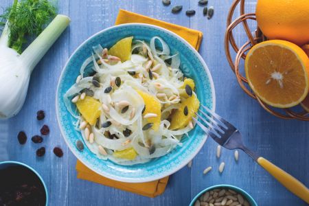 Venkel- en Sinaasappelsalade