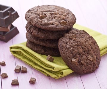 Dubbele chocolade chip koekjes