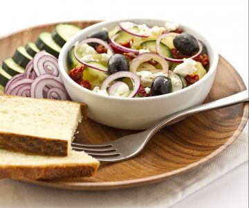 Aardappel- en Komkommersalade