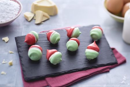 Tricolore Meringues