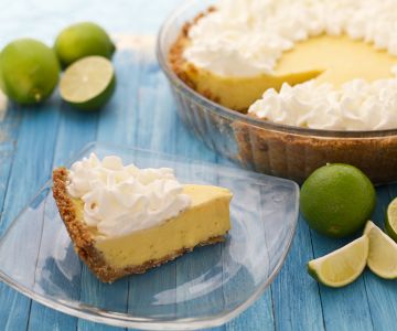 Key lime-taart