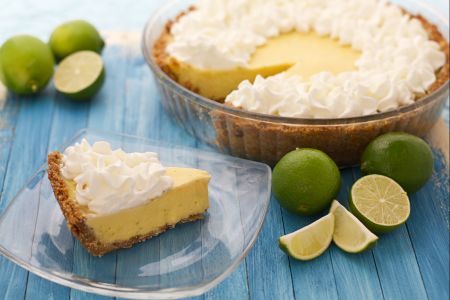 Key lime-taart