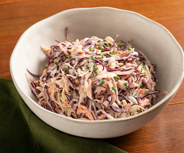 Koolsalade met wortels (coleslaw)