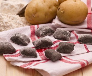 Gnocchi met inktvisinkt