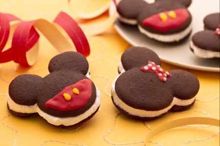 Mickey en Minnie Whoopie Taartjes