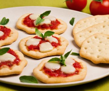 Tomaat-mozzarella toast