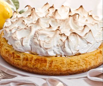 Citroen meringue cheesecake