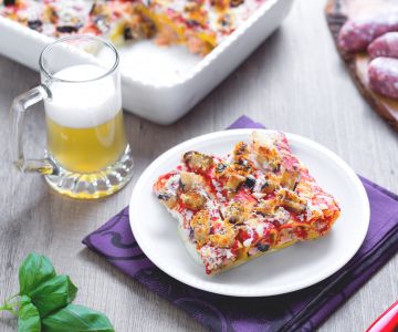 Aubergine Cannelloni met Bier