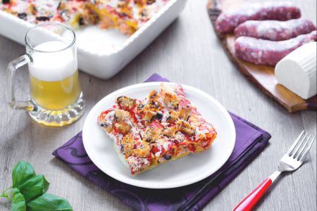 Aubergine Cannelloni met Bier