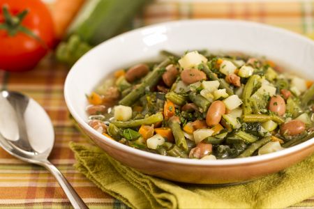 Koude minestrone