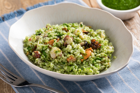 Zeevruchten Rijstsalade