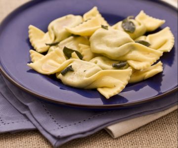 Ricotta en spinazie snoepjes