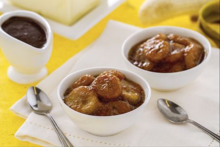 Gekarameliseerde Bananen