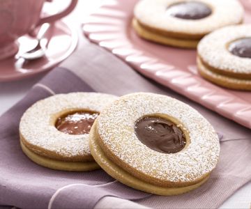 Boterkoekjes met jam