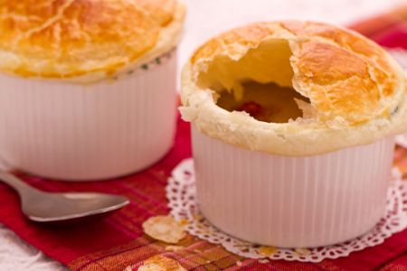 Linzenroomsoep in Korst