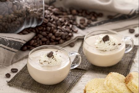 Pandoroglaasjes met Koffie